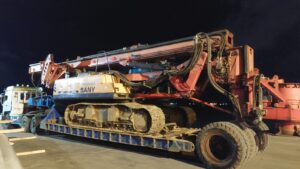 Pengiriman Mesin Sany SR 200